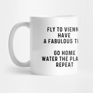 fly to vienna Mug